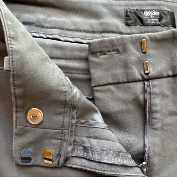 MOSSIMO Modern Flare Stretchy Gray Dress Pants - Size 12 - Picture 8 of 15